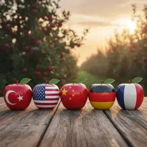 Apple Production By Country (2025)