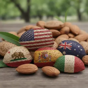 Almond Production By Country (2025) (in-shell)