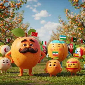 Apricot Production By Country (2025)