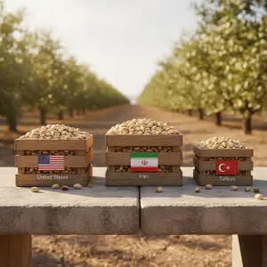 Pistachios Production by Country 2025