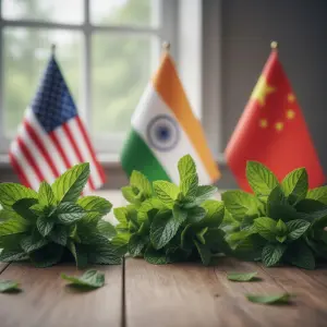 Peppermint and Spearmint Production by Country 2025