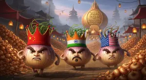 Onions and shallots, dry (excluding dehydrated) Production by Country 2025