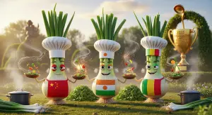 Onions and shallots (green) Production by Country 2025