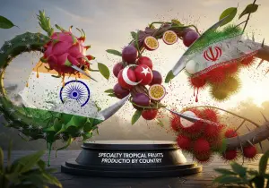 Specialty Tropical Fruits (Dragon Fruit, Passion Fruit, Rambutan) Production by Country 2025