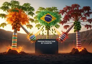 Papayas Production by Country 2025