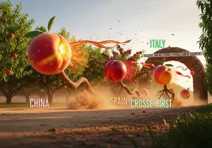 Peaches and nectarines Production by Country 2025