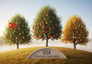 Pears Production by Country 2025