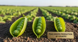 Peas (green) Production by Country 2025