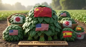 Spinach Production by Country 2025