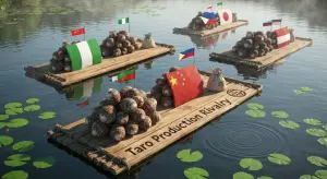 Taro Production by Country 2025