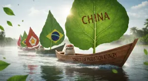 Unmanufactured tobacco Production by Country 2025