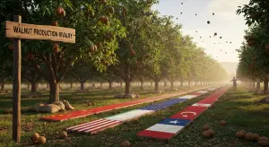 Walnuts, in shell Production by Country 2025